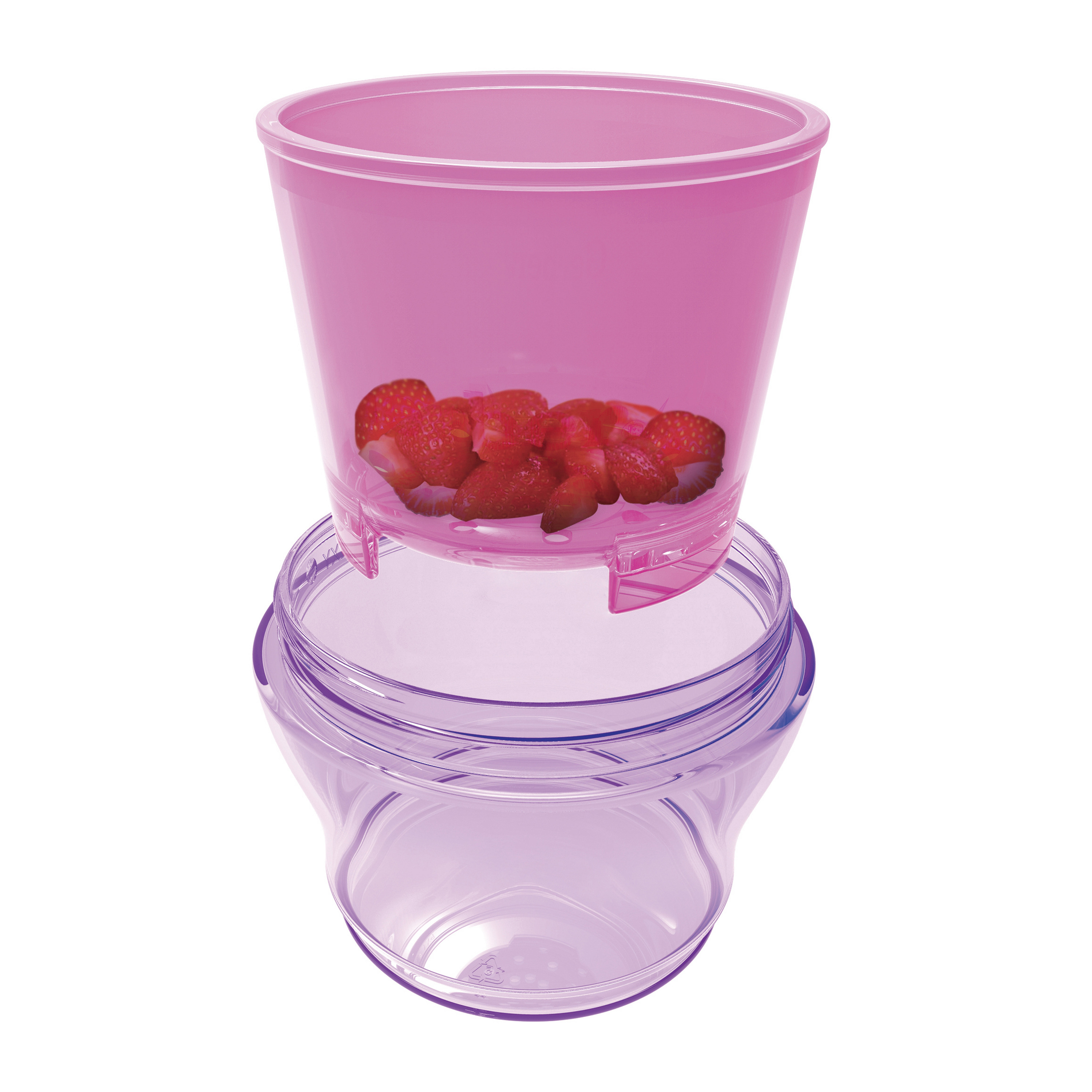First Essentials By Nuk 2 In 1 Healthy Snacker Food Container